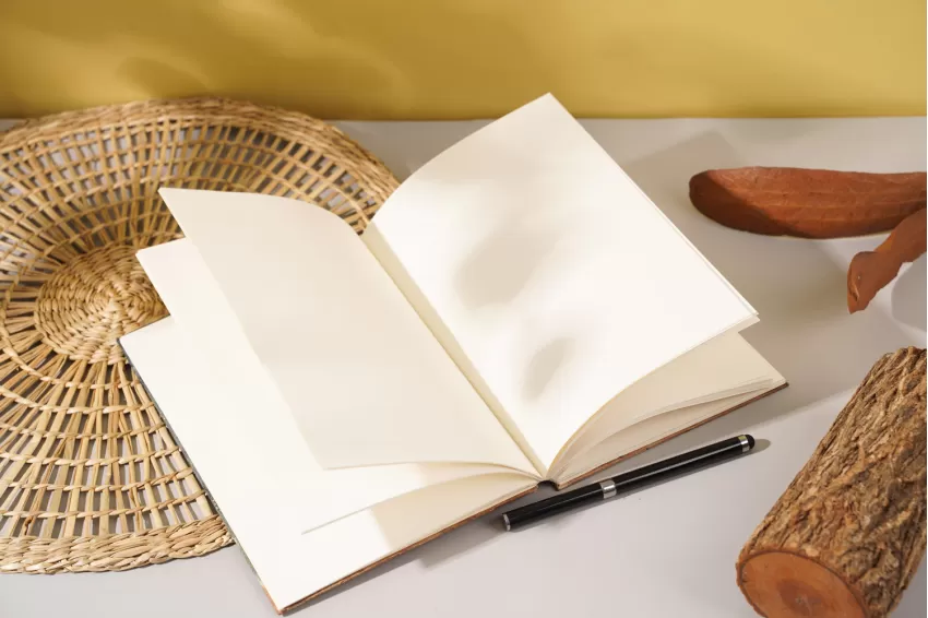 Indigo Notebook, White Paper Indigo Notebook, White Paper