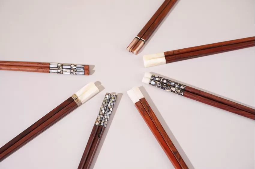 Rosewood Chopsticks, Dining Utensils, Elegant Utensils, Premium Quality, Non-toxic, Gifts for Housewarming, Personalized Gifts