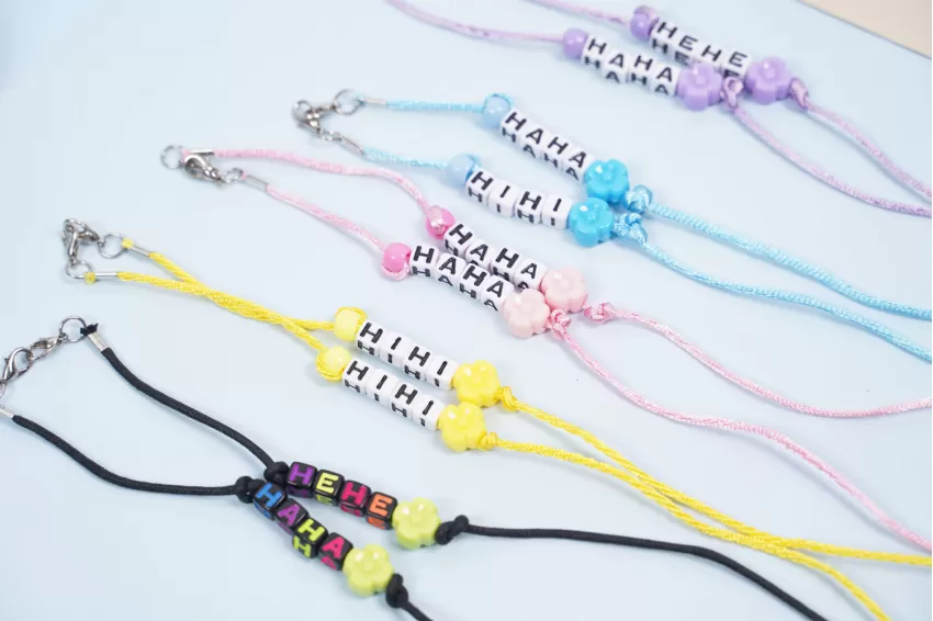 Colorful Mask Strap, Handmade Face Mask Straps, Youthful Style, Unique Fashion Accessories, Dynamic Style