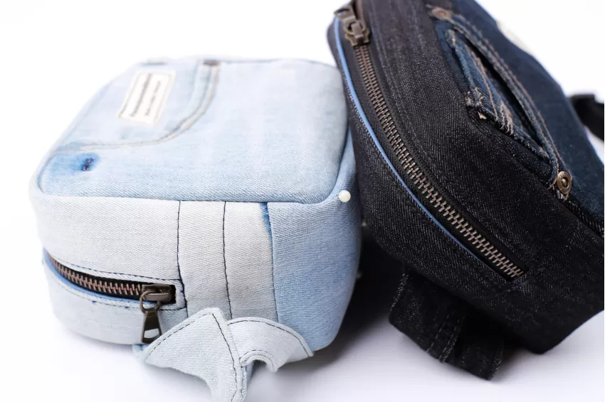 Denim Hip Bags