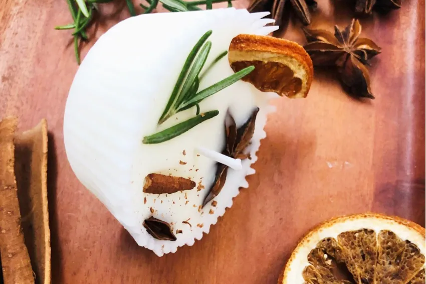 Cupcake Scented Candle