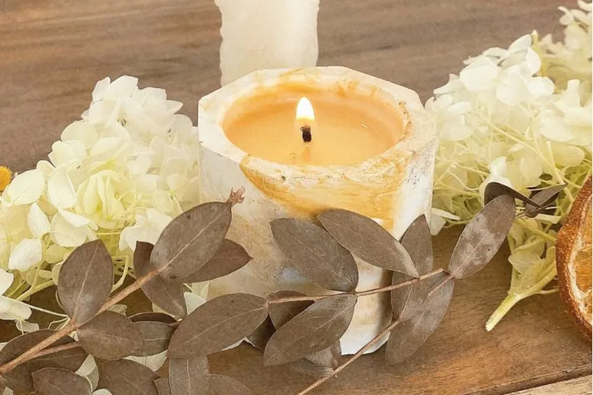 Concrete Scented Candle