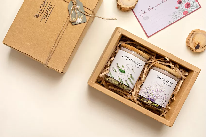 Herbal Tea Gift Set, Herbal Flower Tea Set, Natural Gift Box, Cooling Herbal Tea, Gift For Girlfriend