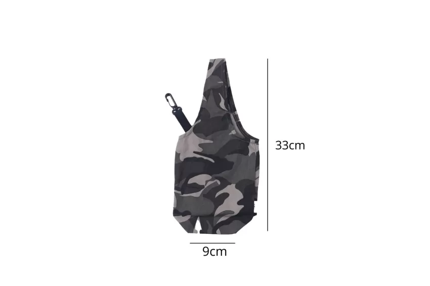 1-Strap Camouflage Bottle Holder, Military Style, Protects The Water Bottle From Impact, Ideal Gift For Men