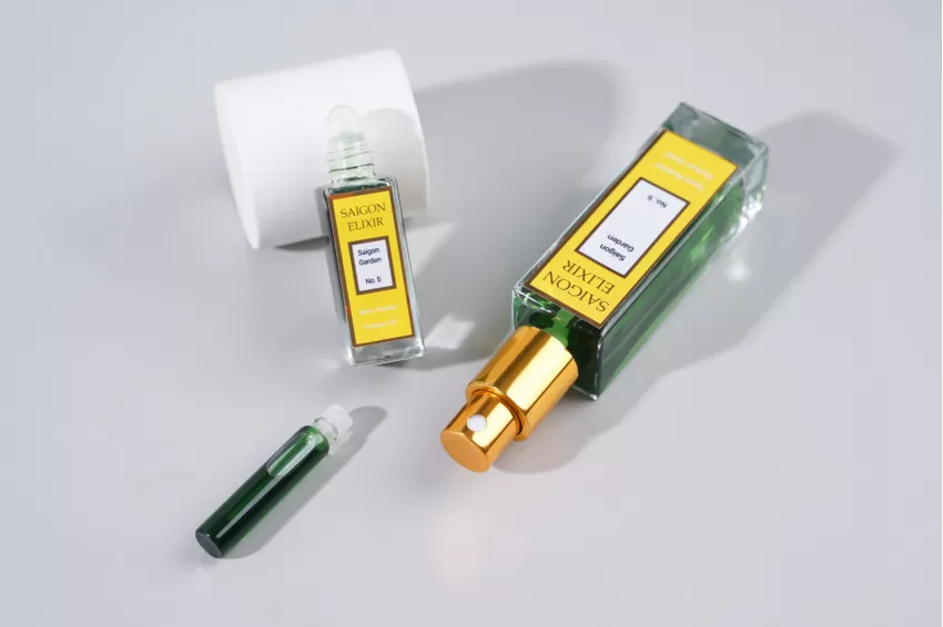 Saigon Garden Perfume, Orange-Lemon Fragrance Perfume, Long-Lasting Fragrance, Dynamic And Youthful Aroma