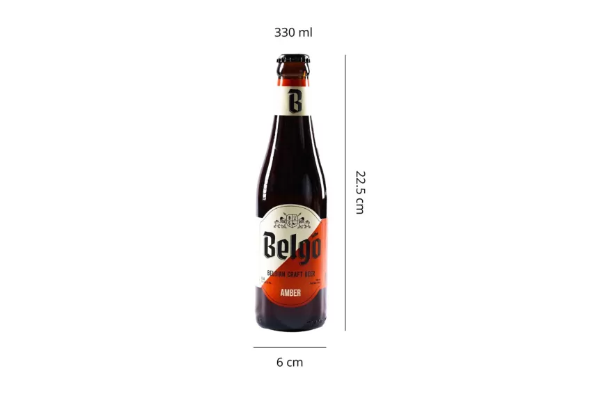 Belgo Amber Beer (18 Ibu), Handcrafted Beer, Combines Caramel And Dried Fruit Flavors, With A Refreshing Lingering Finish