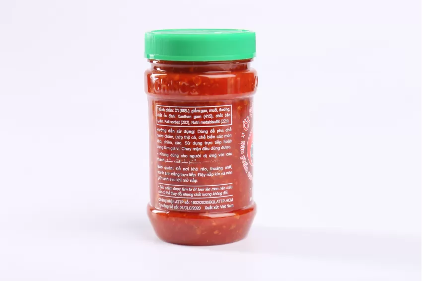 Minced Chili, Naturally Fermented Chili, Super Spicy Minced Chili, Cooking Spice, Chilica Minced Chili Jar