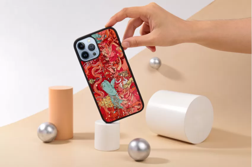 “Hà Nội Không Vội Được Đâu" Phone Case (Hanoi No Hurry To Be Anywhere), Symbolizing The Distinctive Culture And Art Of Hanoi