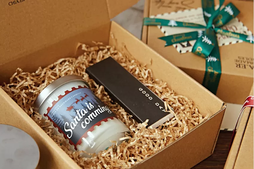 [Christmas Gift Set] 175gr “Christmas Time” Scented Soy Candle Jars