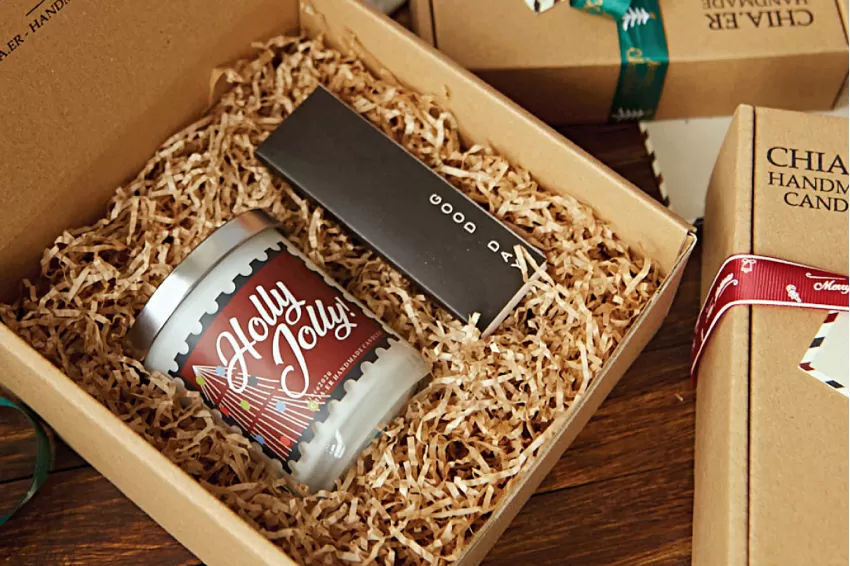 [Christmas Gift Set] 175gr “Christmas Time” Scented Soy Candle Jars