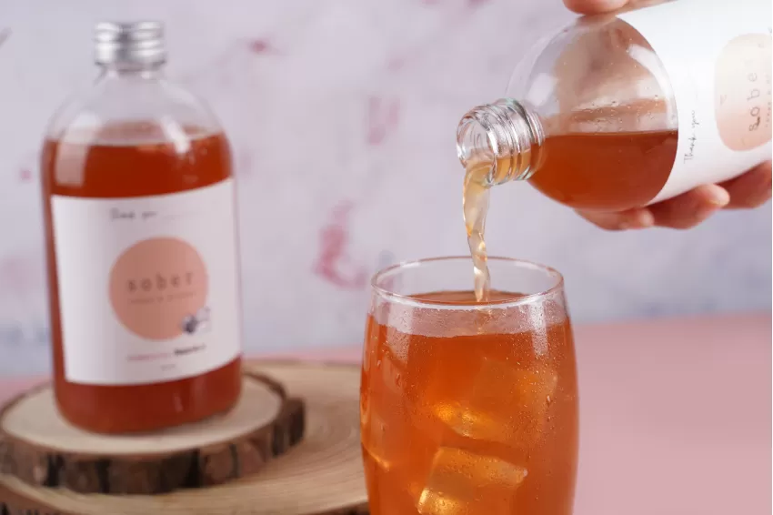 Kombucha Pink Guava