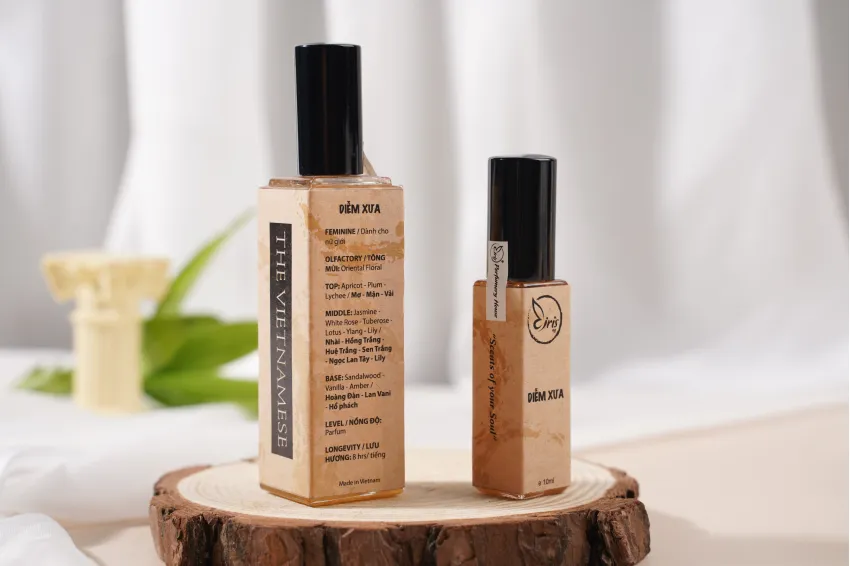 Diem Xua Perfume, Handmade Perfume, Oriental Floral Scent, Classic Fragrance, Luxurious, Sweet And Gentle Scent Diem Xua Perfume, Handmade Perfume, Oriental Floral Scent, Classic Fragrance, Luxurious, Sweet And Gentle Scent
