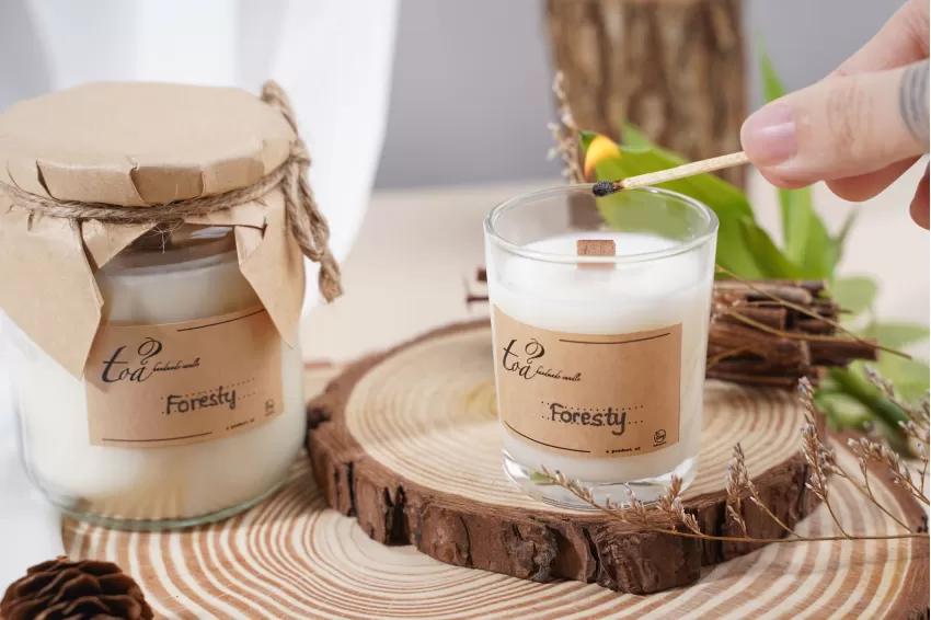 Foresty Scented Candle