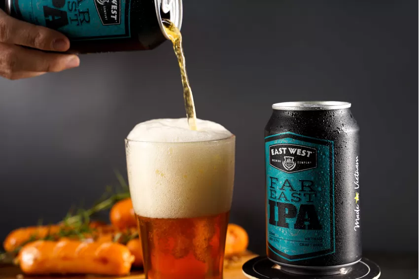 Far East Ipa Craft Beer Can, Premium Craft Beer, Handcrafted Beer, Distinctive Flavor, Rich Aroma