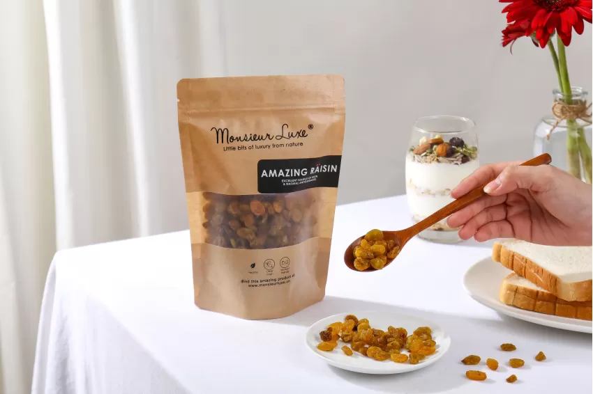 Fancy Golden Raisins, Healthy Snacks, No Sugar, No Preservatives, Keep Fit, Dried Fruits, Eat Clean, Natural Ingredients