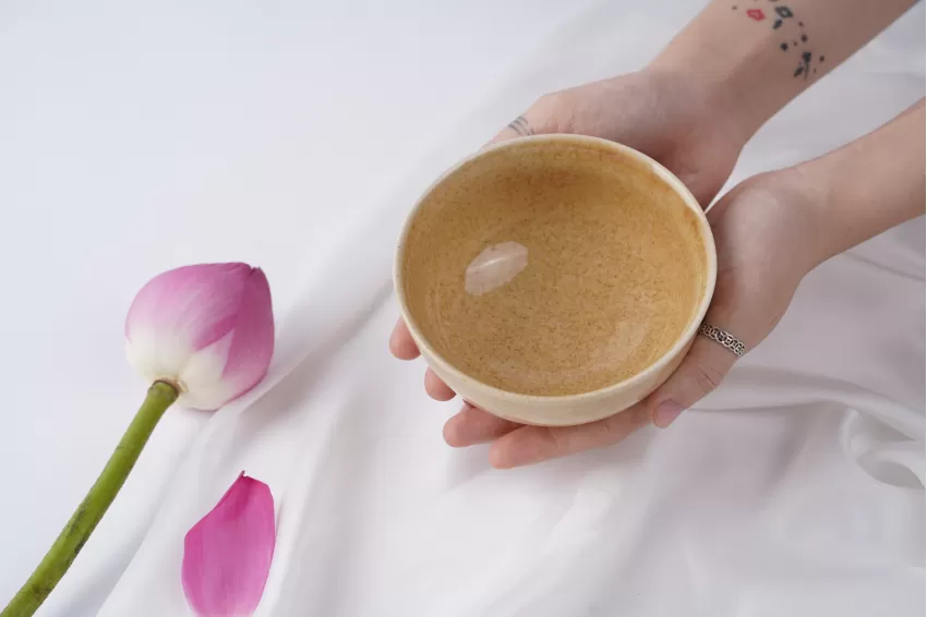 Chén Bát Sứ Ăn Cơm, BST Harvest Gold, Gốm Men Hỏa Biến, Kỹ Thuật Cao, Chất Lượng Cao, Thủ Công, Trang Trí, Gốm Việt Nam, Quà Tặng Tân Gia
