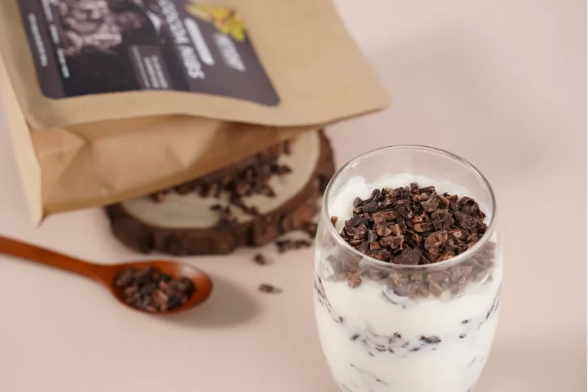 Natural Roasted Cocoa Nibs, Cacao Nibs, Quick Breakfast, 100% Pure Cacao Nibs, Gift For Friends, Nutritious Food Natural Roasted Cocoa Nibs, Cacao Nibs, Quick Breakfast, 100% Pure Cacao Nibs, Gift For Friends, Nutritious Food