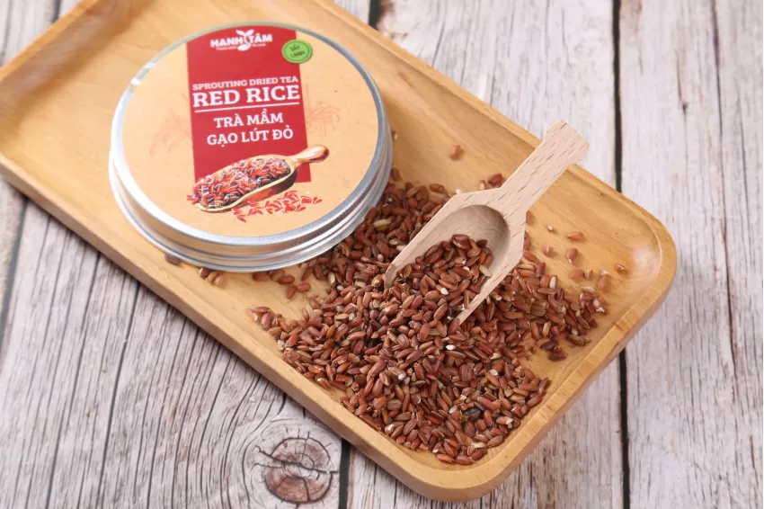 Roasted Sprouted Red Rice Tea - Hạnh Tâm | CHUS