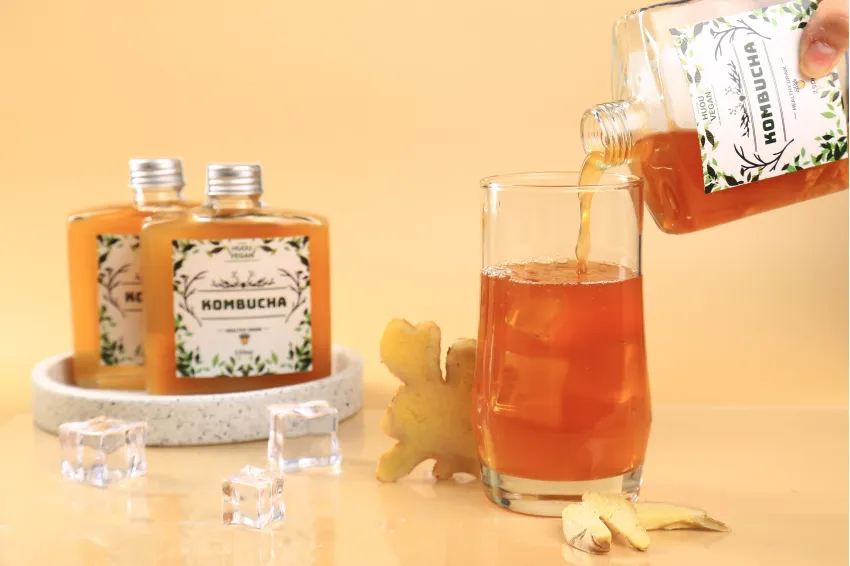 Ginger Kombucha
