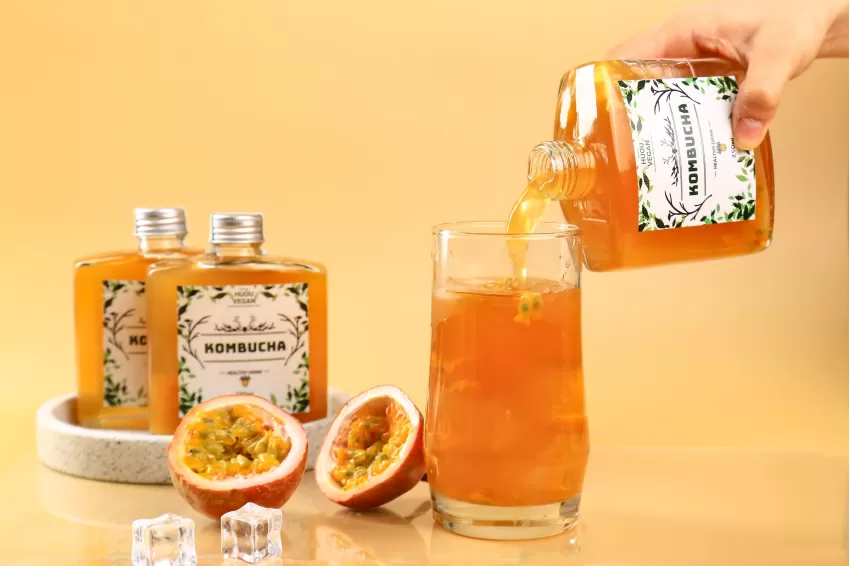 Passion Fruit Kombucha