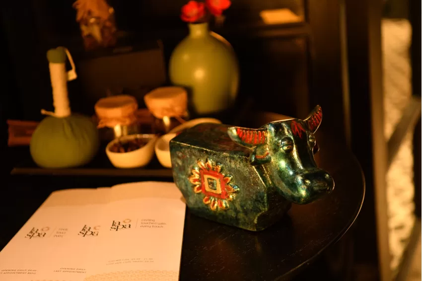 Lacquered Buffalo, Vietnamese Elements, Beautiful Feng Shui Decor, Interior Decoration, Feng Shui Gift, Corporate Gift