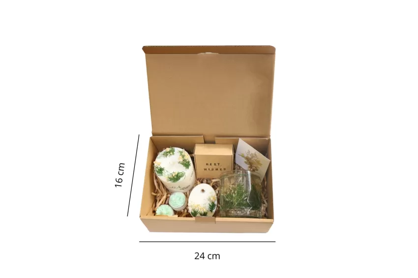 Blooming Scented Candle Gift Box