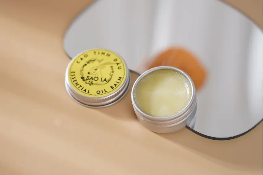 Saola Essential Oil Balm, A Gift of Relaxation and Wellness for Her, Natural Ingredients, Soothe and Comfort Saola Essential Oil Balm, A Gift of Relaxation and Wellness for Her, Natural Ingredients, Soothe and Comfort
