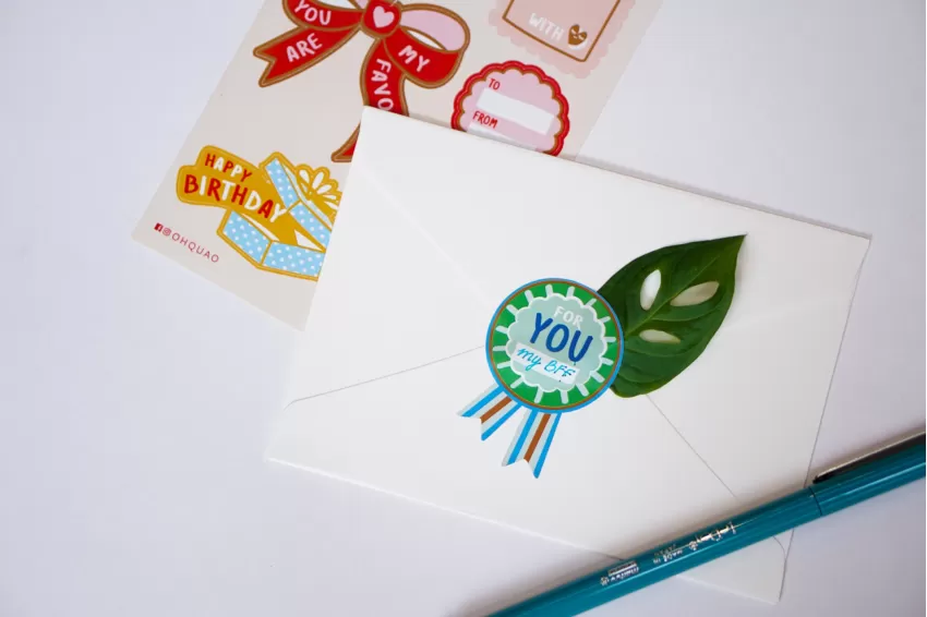 Gifting Stickers, Unique Sticker Set, Creative Mementos, Decorative Art, Stylish Expression, Personalized Gift, Gift for Creatives