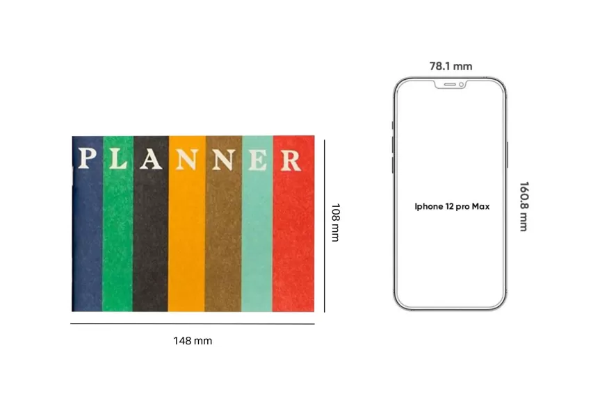 Weekly Planner, Efficient Organization, Stylish Design, Quality Paper, Gift for Productivity Enthusiasts, Gift for Co-workers, Corporate Gift