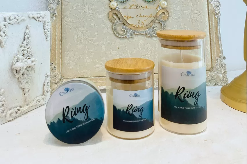 “Forest” Scented Candle