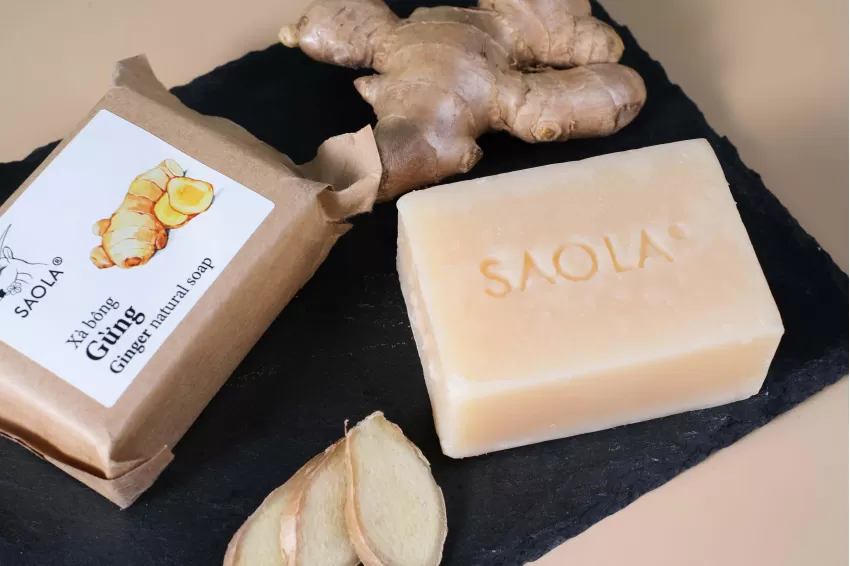 Ginger Essential Oil Soap