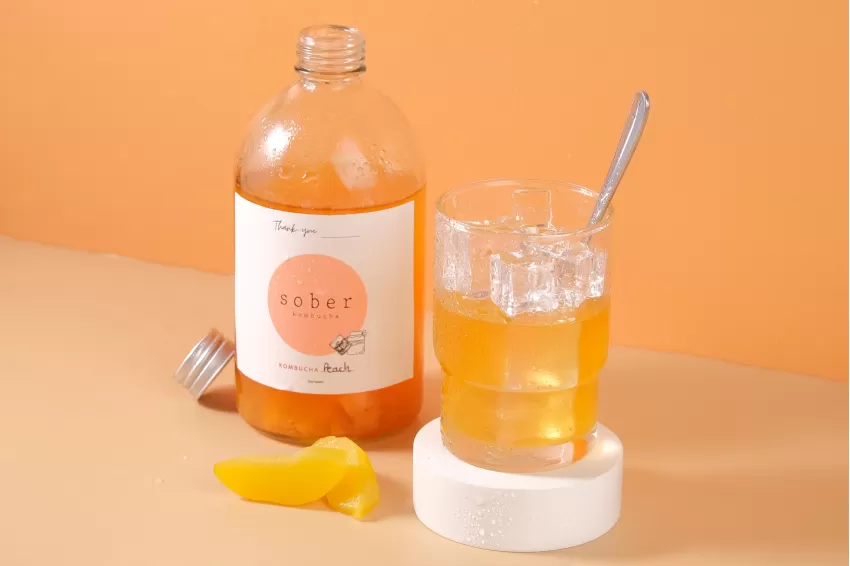 quà tặng kombucha, Sober saigon Kombucha, quà tặng sức khỏe, trà trái cây