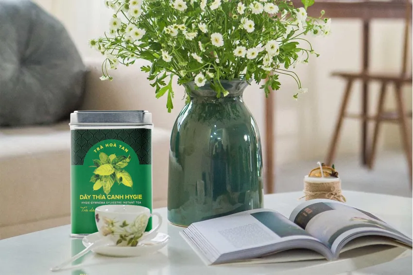 Gymnema Sylvestre Instant Tea, Herbal Tea, Vietnamese Herbal, All-Natural Tea, Vietnamese Tea, Healthy Instant Tea, Convenient, Tea Gift Gymnema Sylvestre Instant Tea, Herbal Tea, Vietnamese Herbal, All-Natural Tea, Vietnamese Tea, Healthy Instant Tea, Convenient, Tea Gift