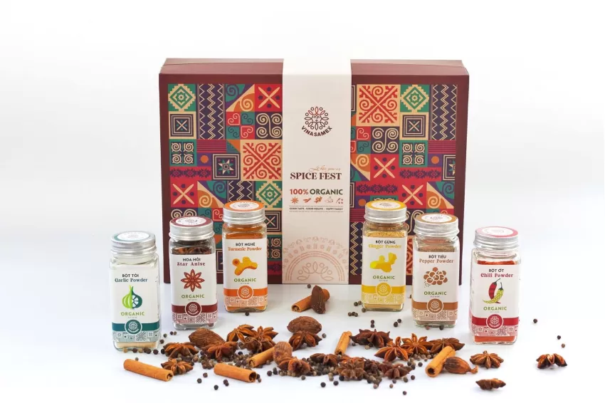 Spice Fest, Organic Spice Gift Set - Vina Samex | CHUS, Corporate Gift