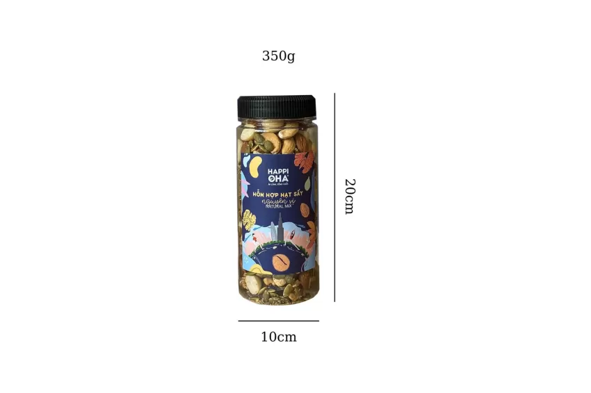 Natural Mix With Nuts & Seeds, Premium Mixed Nuts, Mixed Nutritious Seeds, 5-Type Mixed Nuts Bag, Nutritious Breakfast Seeds