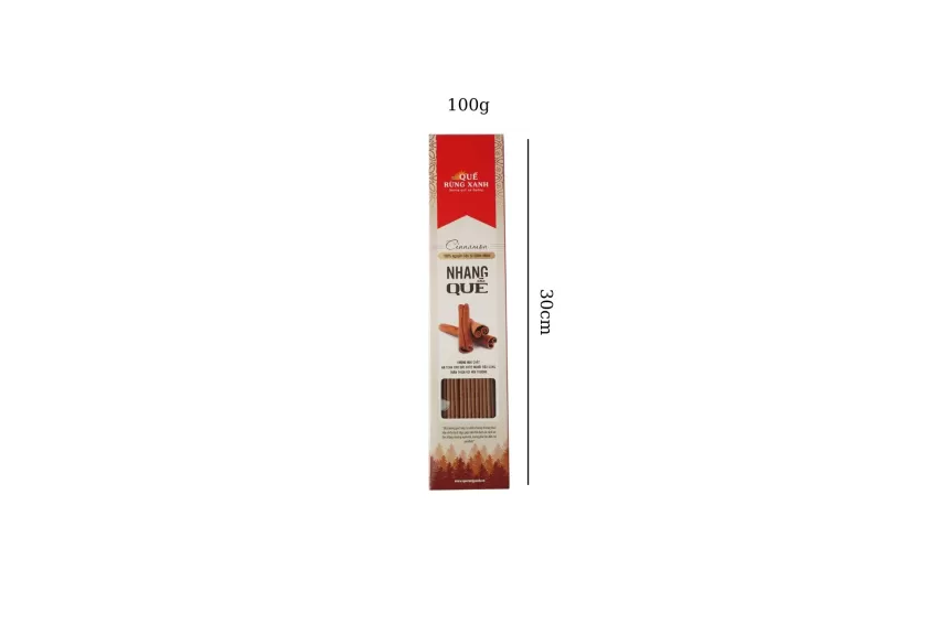 Cinnamon Incense, 30cm, Cinnamon And Herbal Ingredients, With A Gentle And Natural Fragrance, Safe For Health, Large Size