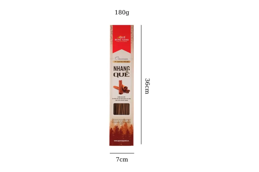 Cinnamon Incense, 34cm, Gentle Cinnamon Fragrance, A Warm And Spicy Taste, Suitable For Worship And Important Ceremonies