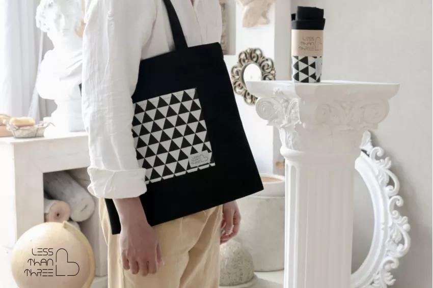 Square Canvas Tote Bag