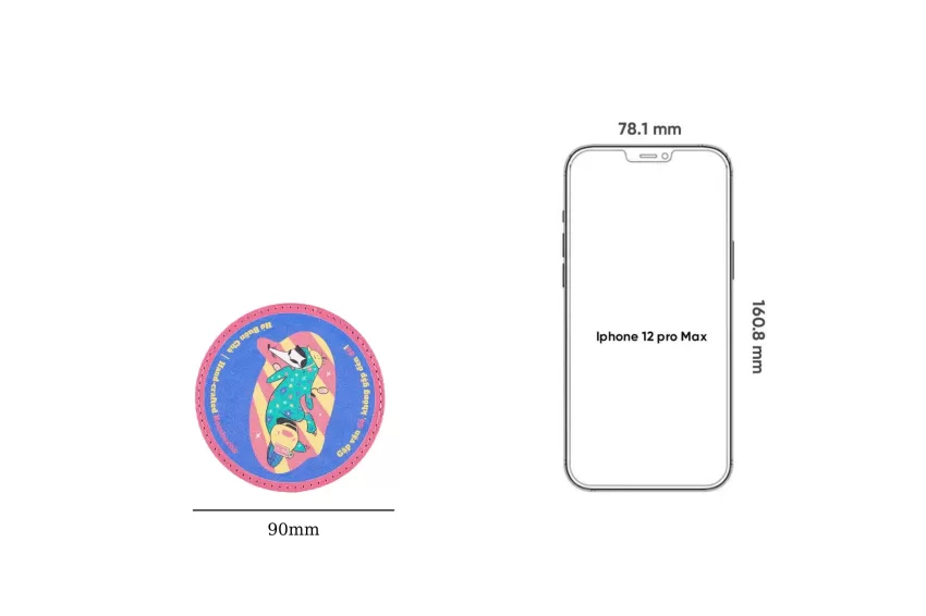 Set Of 6 Coasters (3 Checkpoint Checked & 3 Ninja Lead), Exclusive Design, Machine Washable Material, Water Absorption Capability, Reusable