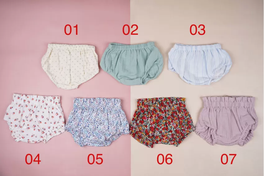 Quần Baby Bloomy, Hoạ Tiết Xinh Xắn, Thiết Kế Thoải Mái, Thấm Hút Mồ Hôi Tốt, Mềm Mại Với Làn Da Của Bé, Cho Bé Từ 1-2 Tuổi