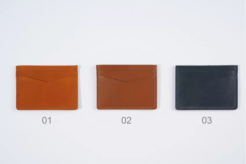 Simple Leather Card Holder, Genuine Leather, Genuine Leather Accessories, Gifts For Men, Personalized Gift, Corporate Gift