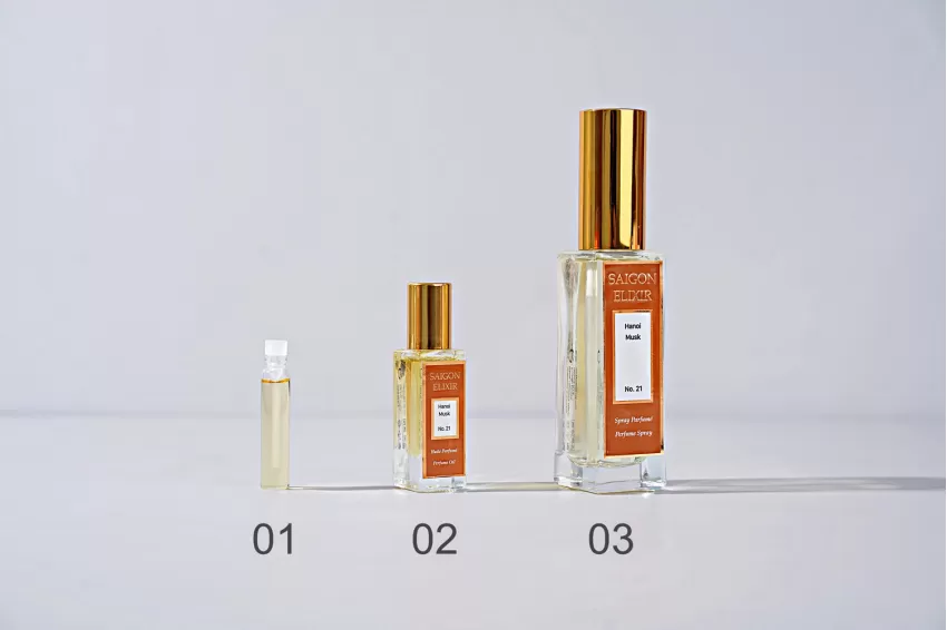 Hanoi Musk Perfume, Agarwood Perfume, Delicate And Soft Fragrance, Suitable For All Occasions, Gift For Lovers