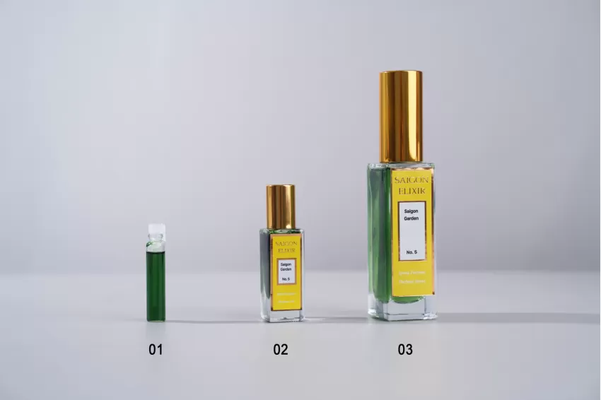 Saigon Garden Perfume, Orange-Lemon Fragrance Perfume, Long-Lasting Fragrance, Dynamic And Youthful Aroma