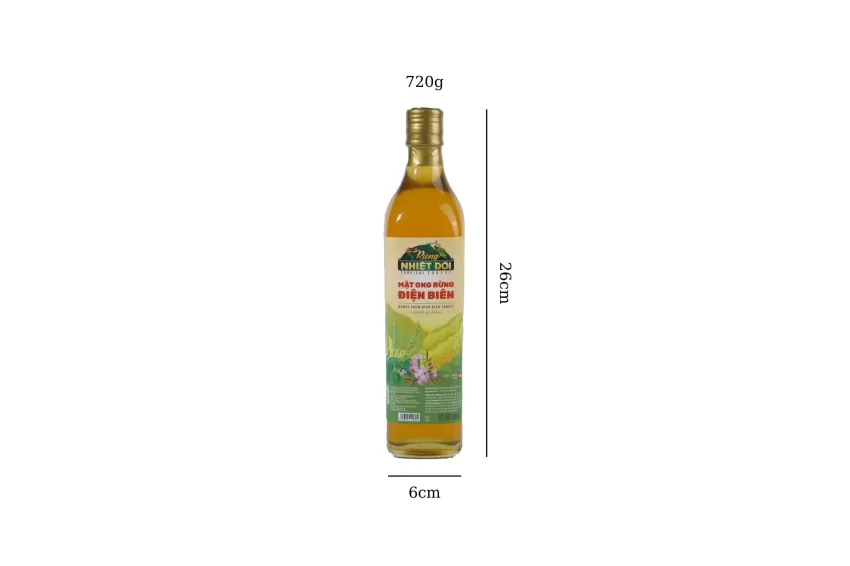 Điện Biên Forest Wild Honey, Natural Forest Honey, Multi-Flower Honey, Natural Flower Honey, Nutritious Food, Good For Health