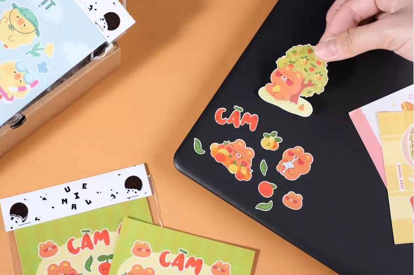 Sticker Cam, Hình Dán Chú Gấu Đáng Yêu, Sticker Trang Trí Sổ Tay, Sticker Dán Ốp Điện Thoại, Quà Tặng Cho Bạn Bè Và Người Thân Sticker Cam, Hình Dán Chú Gấu Đáng Yêu, Sticker Trang Trí Sổ Tay, Sticker Dán Ốp Điện Thoại, Quà Tặng Cho Bạn Bè Và Người Thân