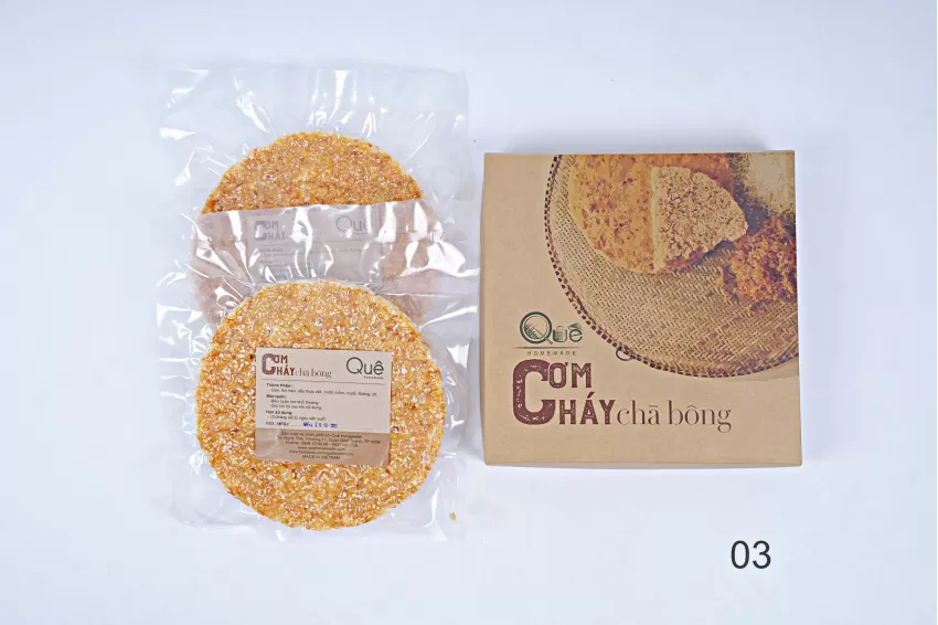 Cơm Cháy Chà Bông, Đặc Sản Sài Gòn, Quà Tặng Bạn Bè, Cơm Cháy Hút Chân Không, Món Ăn Vặt Giòn Thơm, Ẩm Thực Truyền Thống