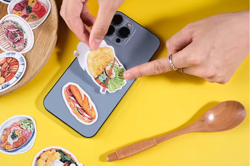 Combo Of 10 Vietnamese Cuisine Die Cut Stickers Combo Of 10 Vietnamese Cuisine Die Cut Stickers