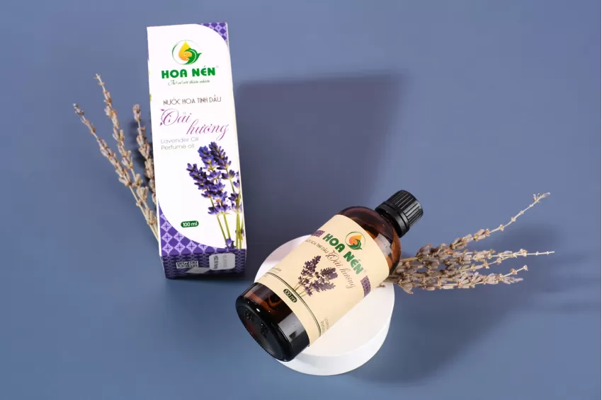 Tinh Dầu Xịt Oải Hương 100ml, Thư Giãn Tinh Thần, Cải Thiện Giấc Ngủ, Khử Khuẩn Hiệu Quả, Thanh Lọc Không Khí