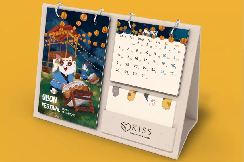 2023 Desk Calendar “Catlendar” 2023 Desk Calendar “Catlendar”