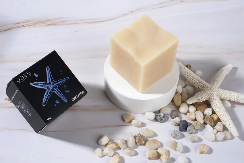 Essential Soap, Natural Ingredients, Softens and Nourishes the Skin, Free from Preservatives, Gentle on Sensitive Skin and Children